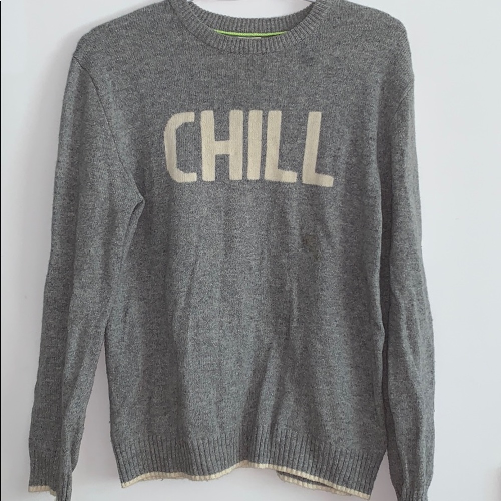 Boys grey sweater